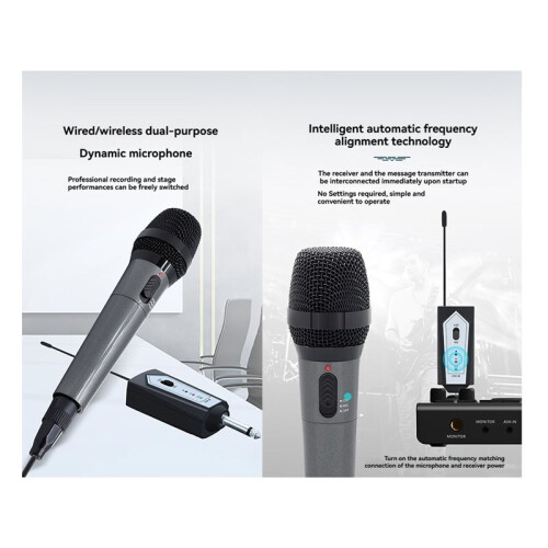 Bedrade Microfoon 6,5 mm -Luidspreker Conferentie Thuiscomputer Karaoke Universele Dynamische Draadloze Microfoon 2