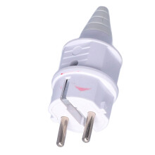 5 Stück Weißer 188F Europa-Steckeradapter für Benzingenerator-Zubehör