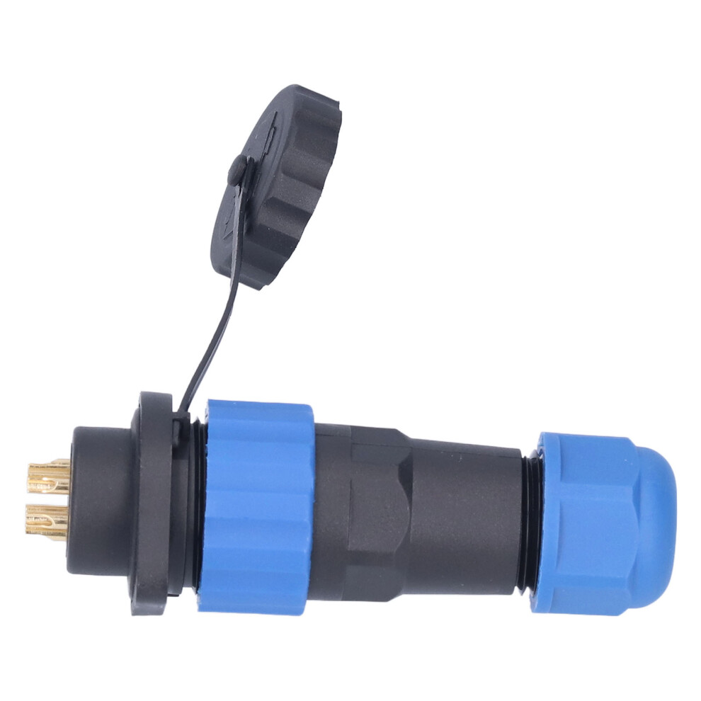 Waterproof Ip68 Plug Socket Flange Power Connector 380V 10A Industrial Grade 8421376756834