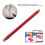 2-in-1 Aluminium-Stift für Touchscreens, Rot 8