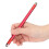2-in-1 Aluminium-Stift für Touchscreens, Rot 7