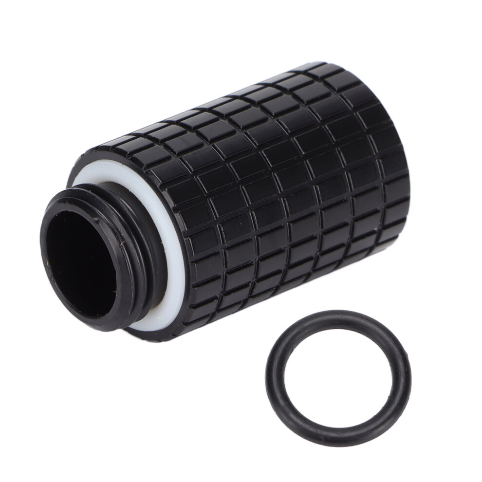 25Mm G1/4In Male To Female Water Cooling Extender Fitting Black 9461376758109