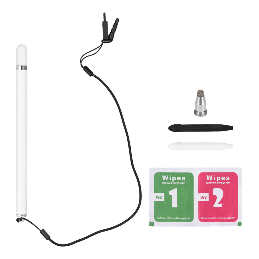 Capacitive Stylus Pen Fine Tip Precision Writing Tool Magnetic Capacitance Touchscreen Compatible Universal Fit Durable Construction Wide Screen Suppo 9147006734292