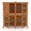 4ft Chartwell Double Luxury Rabbit Guinea Pig Hutch 2