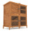 4ft Chartwell Double Luxury Rabbit Guinea Pig Hutch 3