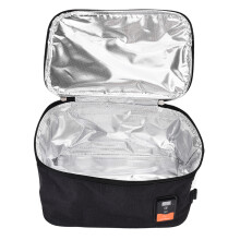 Black Square Portable Lunch Oven Bag Dual Type-C + USB Food Warmer with Thermostat