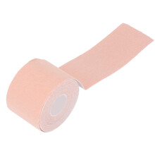 nastro di kinesio per sport 5cm x 5m, colore pelle, per supporto e recupero
