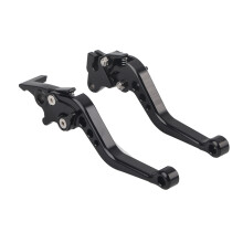 Aluminum Alloy Brake Clutch Lever for Motorcycle, CNC Aluminum Alloy Lever with Adjustable Lever and Not Easy to Fade Coating, Engineered for