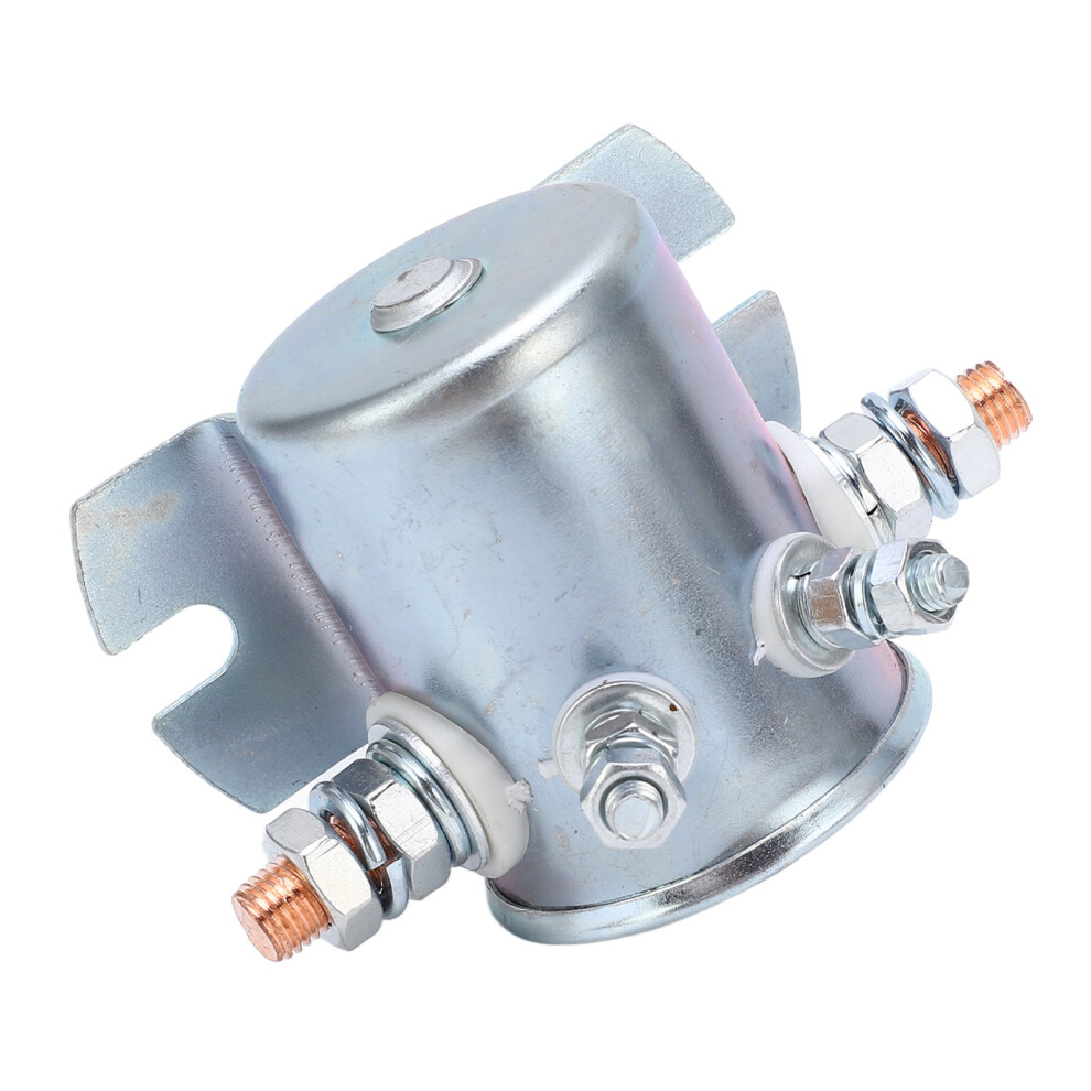 Continuous Duty Solenoid Relay For Golf Cart, Heavy Duty Solenoid With 4 Terminals, 12V 100A Max Current Spno Solenoid For Reliable Power Control, 9358999835785