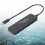 Θύρες USB Hub Συμπαγής και φορητός υψηλής ταχύτητας Multiport Expander Γρήγορη μεταφορά 3