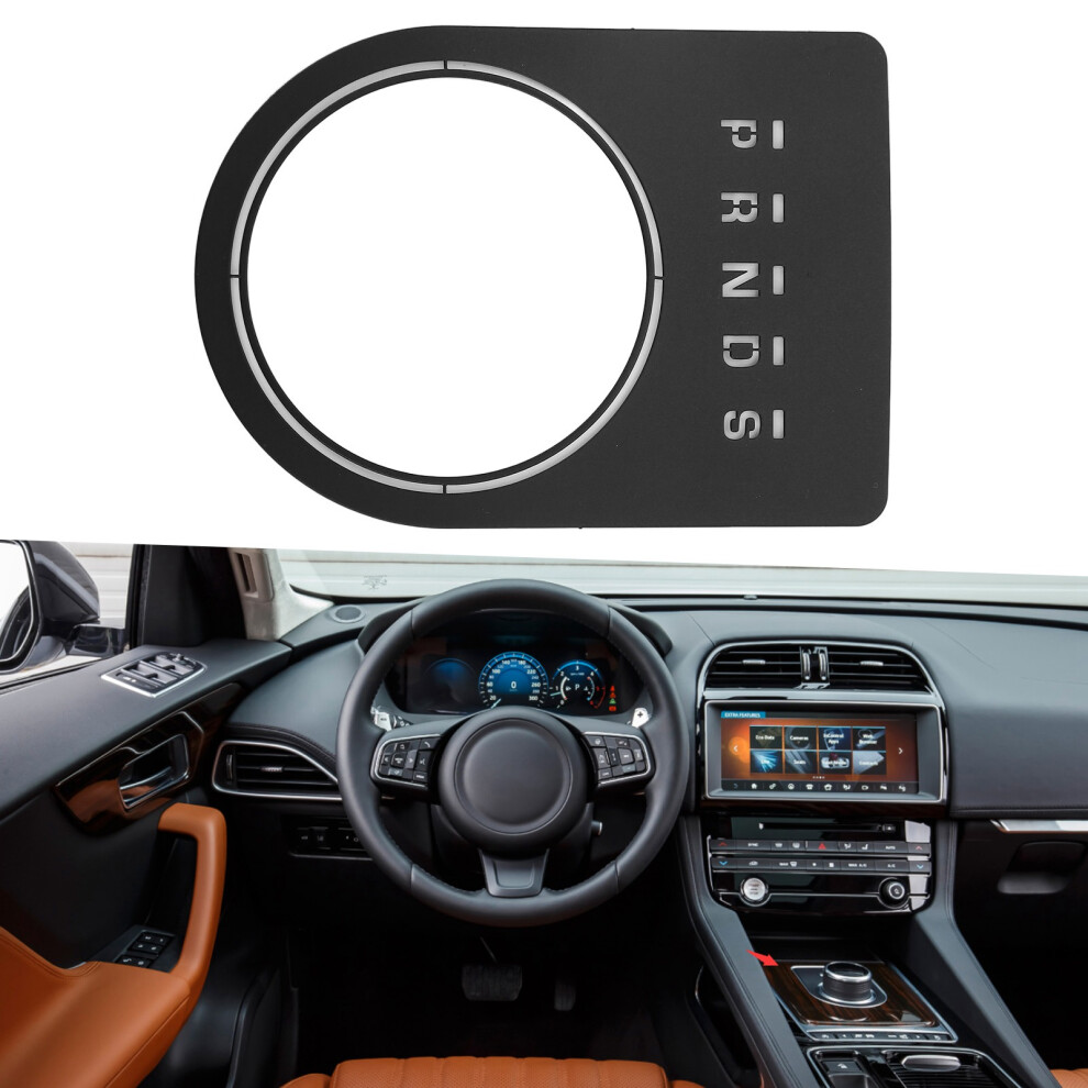 Aluminium Gear Shift Box Frame Cover For Jaguar F-Pace Xf Xe 2015-2020 (Black) Black 4611376767600