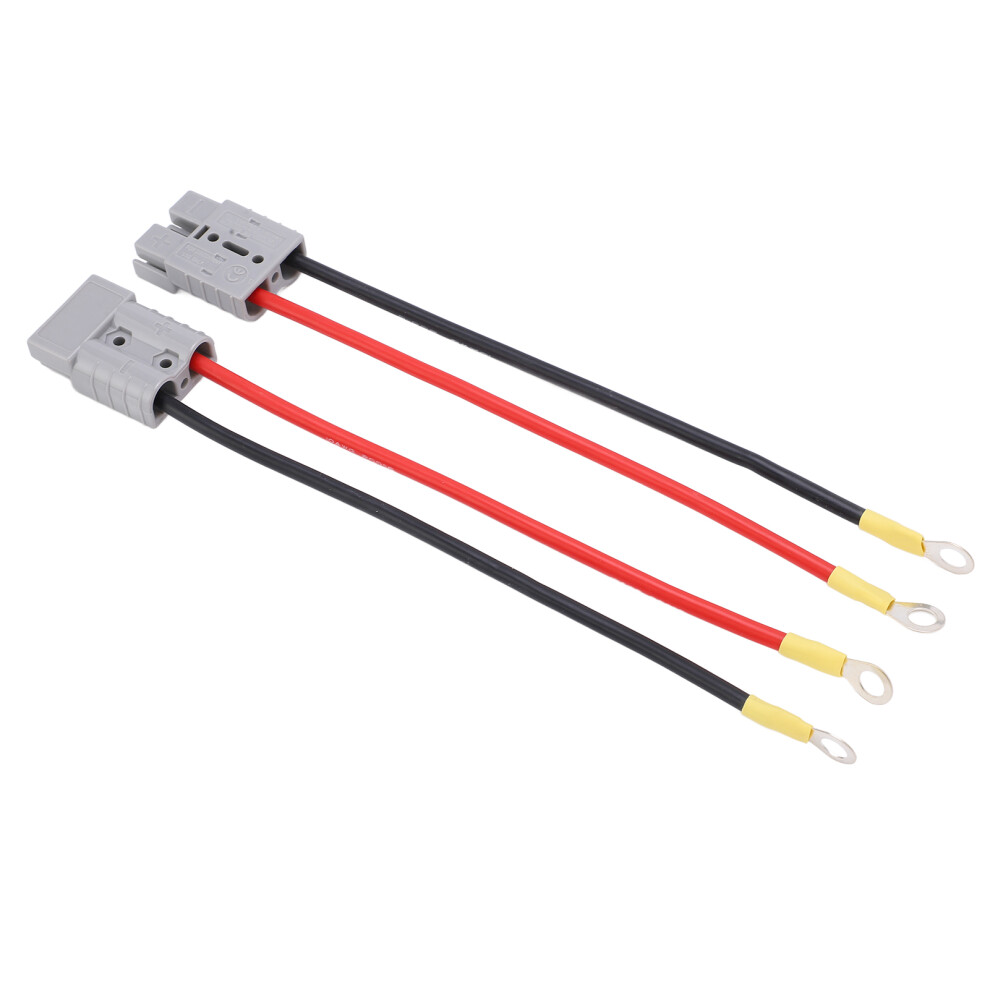 Dc600v 50A Jumper Battery Cables 25Cm Quick Connect For Car, Rv, Motorcycle 9431376768439