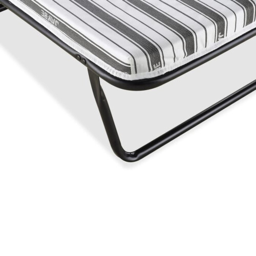 Portable Folding Bed Single Guest Camping Cot Z Bed with Mattress Strong 2
