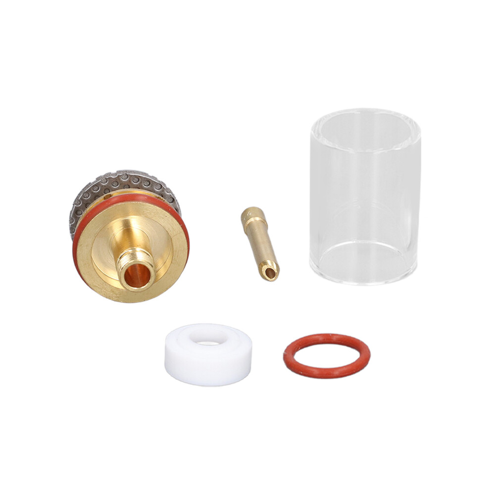 Tig Welding Torch Glass Cup Kit For 2.4Mm Wpâ17/18/26 Argon Welder 8401376773017