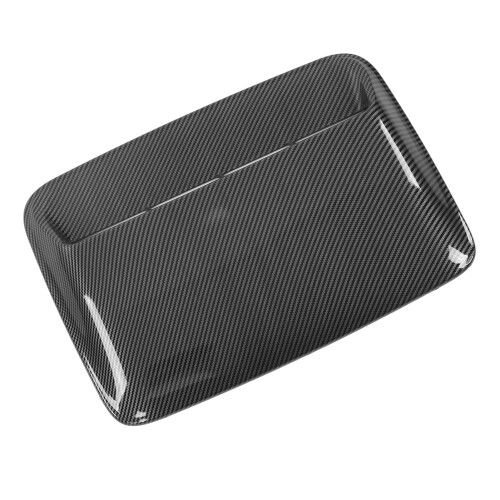 Universal ABS Auto-Lufteinlasshaube 40x28cm Kohlefaser-Optik 2