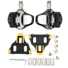 Fietsschoenplaatjes voor Shimano SPD-SL racefietsen, professioneel 6-graden zweefsysteem, compatibel met Dura-Ace Ultegra105 fietspedalen,