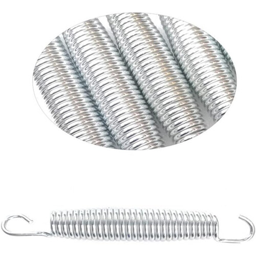 Heavy Duty Galvanized Trampoline Springs 57 Inch with Pull Hook for LongLasting Bounce 2