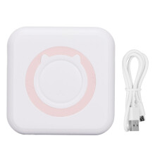 Imprimante thermique portable Bluetooth Mini imprimante de poche compatible avec Android et iOS, sans fil, mini imprimante d'autocollants