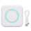 Draagbare thermische printer, Bluetooth mini-zakprinter, compatibel met Android en iOS, draadloze inktloze mini-stickerprinter, multifunctioneel voor 1