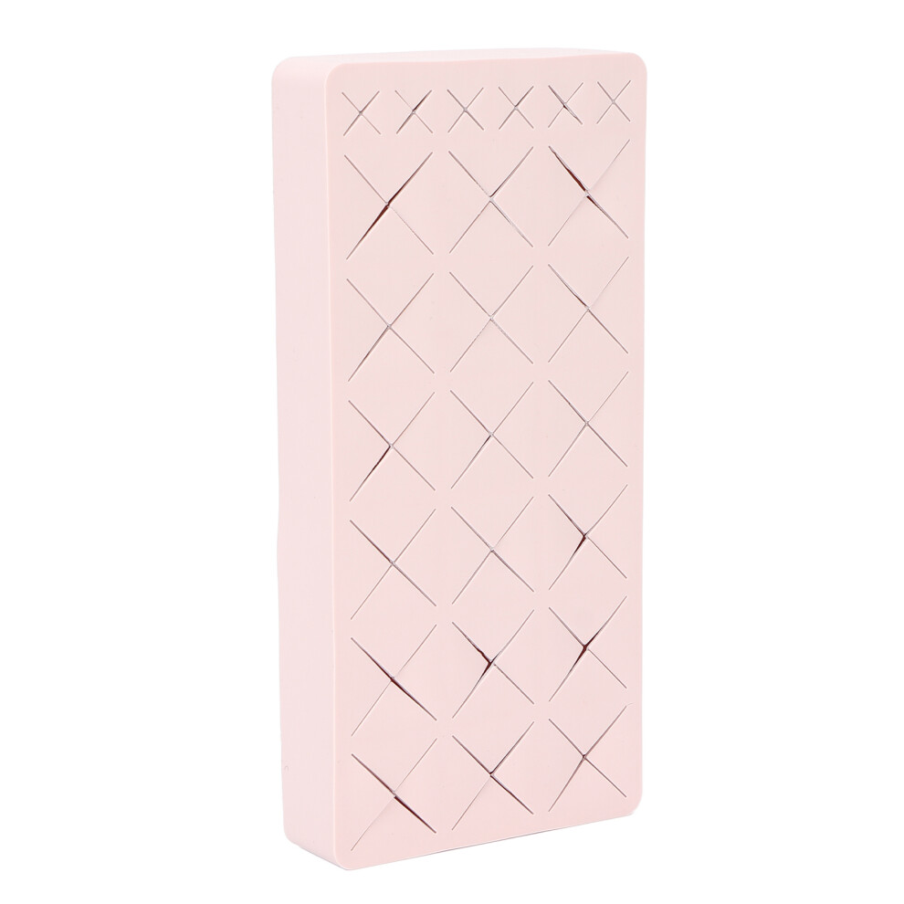 Silicone Lipstick & Jewelry Storage Case 24 Units Pink 19x9x3cm