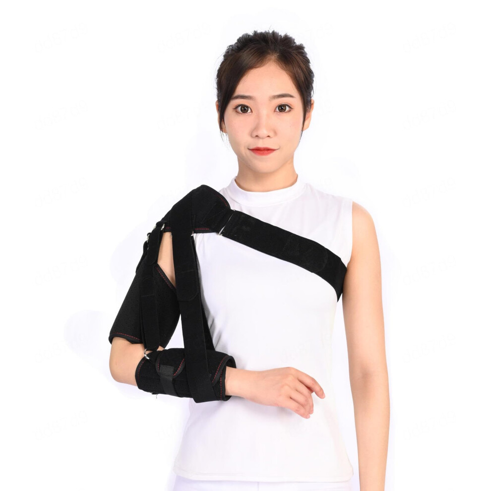 Shoulder Support Sling Adjustable One Size for Injury Recovery, Dislocations and Fractured Arm