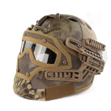 PJ Type Fast Molle Airsoft and Paintball Tactical Protective Fast Helmet ABS With Goggle and Mask For Airsoft WarGame CS