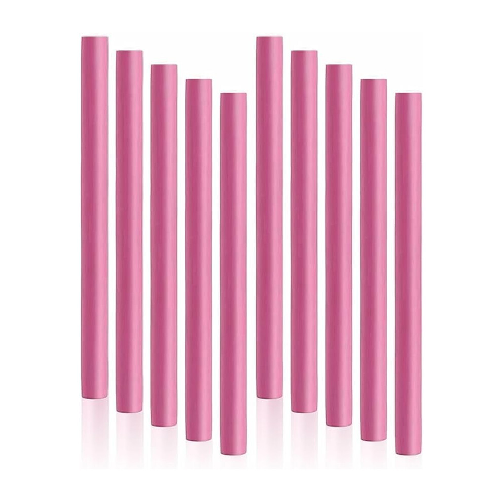 Heatless Curlers Flexi Rods for Overnight DIY Waves Soft Curls Foam Hair Rollers 16x1.3cm 10pcs