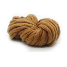 Chunky Yarn Super Thick Wool for Hand Knitting DIY Blankets Pet Beds Hats – Color 11 Deep