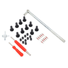 Tire Repair Valve Tool Kit Steel Valve Stem Puller & Core Remover for Cars