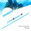 Aluminum Dive Pointer Stick 35cm, Blue, Multifunctional Underwater Rod 4