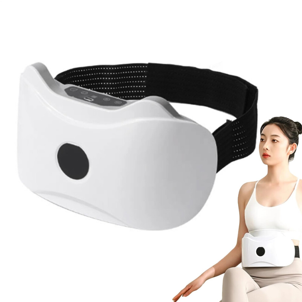 Wireless Abdominal Massager with Vibration for Belly Fat, Muscle Relaxation and Waist Leg Use