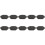 10Pcs Hexagonal Akustikschaum Flammhemmend Hohe 7