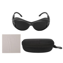 Infrarotbrille zum Augenschutz, LED-Rot- und Blaulichttherapie, Laserschutzbrille für Spa und medizinische Anwendungen, Rotlichttherapiebrille mit