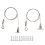Câble de suspension murale pour tableaux, kit de câbles de suspension réglables avec mécanisme facile à utiliser, câble de suspension robuste 1