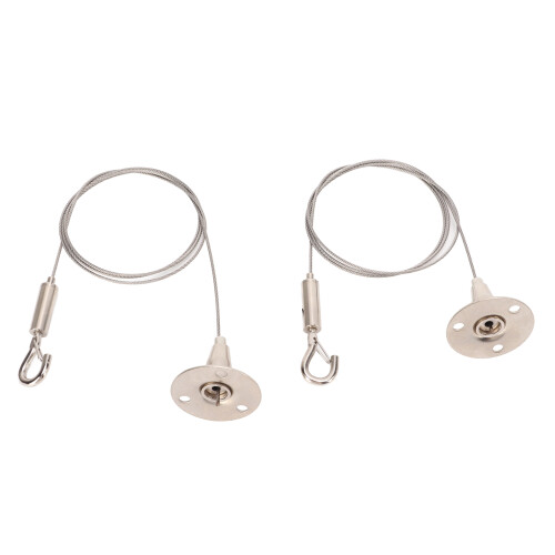 Câble de suspension murale pour tableaux, kit de câbles de suspension réglables avec mécanisme facile à utiliser, câble de suspension robuste 2
