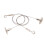 Câble de suspension murale pour tableaux, kit de câbles de suspension réglables avec mécanisme facile à utiliser, câble de suspension robuste 5