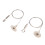 Câble de suspension murale pour tableaux, kit de câbles de suspension réglables avec mécanisme facile à utiliser, câble de suspension robuste 7