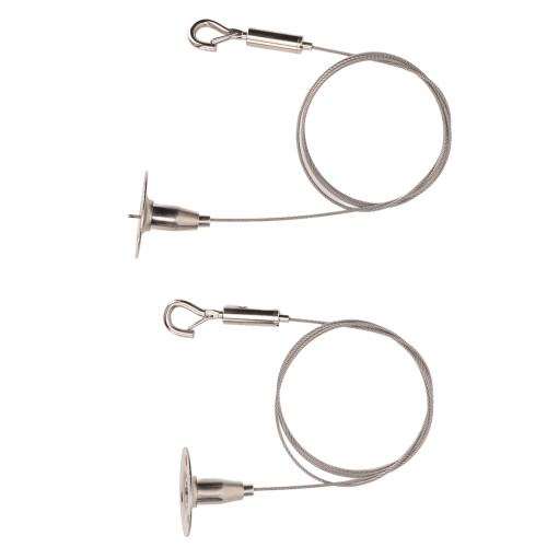 Câble de suspension murale pour tableaux, kit de câbles de suspension réglables avec mécanisme facile à utiliser, câble de suspension robuste 1