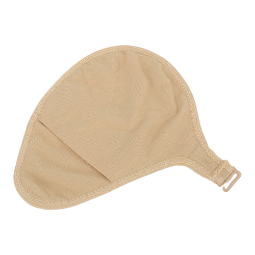 Prosthesis Pocket for Silicone Breast Forms, Silicone Forms Mastectomy Protective Cover Soft Cotton with Hook Design, Breathable Prosthesis 2