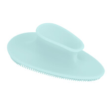 Escova de limpeza facial de precisão para pele acneica com cerdas macias de silicone, removedor de cravos esfoliante multifuncional.