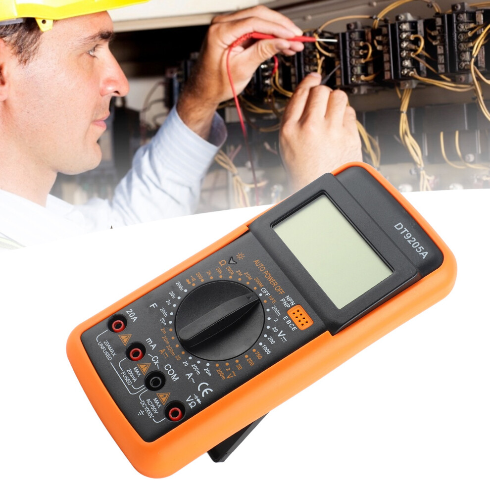 Dt9205a Digital Multimeter High Accuracy Electric Tester With Overload Guard 4981376786902