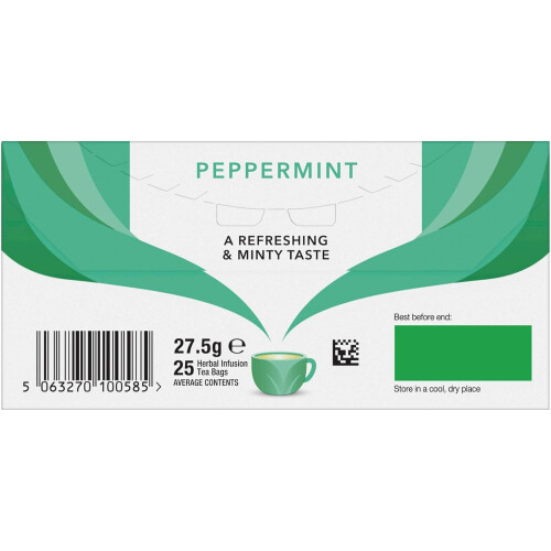 PG Tips PG Tips Peppermint Envelope Tea Bags  Pack of 25 2