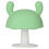 Baby Mushroom-Shaped Silicone Teether for Infants 4+ Months, Green 2