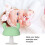 Baby Mushroom-Shaped Silicone Teether for Infants 4+ Months, Green 6
