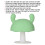 Baby Mushroom-Shaped Silicone Teether for Infants 4+ Months, Green 7