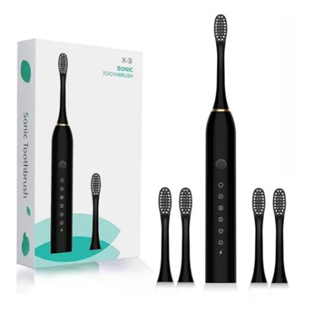 Electric Toothbrush for Optimal Oral Health, Sonic Toothbrush with Intelligent Timer, 6 Speeds for Customized Cleaning