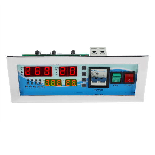 Temperature And Humidity Controller, Microcomputer Automatic Intelligent With Anti-Interference Ability And Digital Display Screens, Perfect For 2