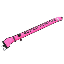 Taucher-Plottschnorchel 120x15cm Pink Aufblasbarer Hochsichtbarkeits-Signaltube