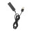 Casque USB XD1000, câble de 1,9 m, 10 mW max, ABS 9
