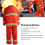 Flammhemmender Sicherheitsanzug, Wärmeisolierung, 1